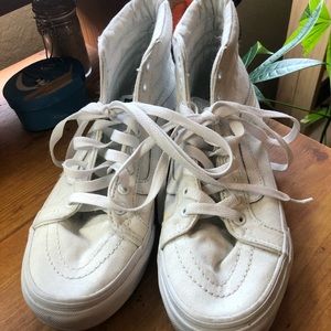 Vans Canvas sk8-hi white